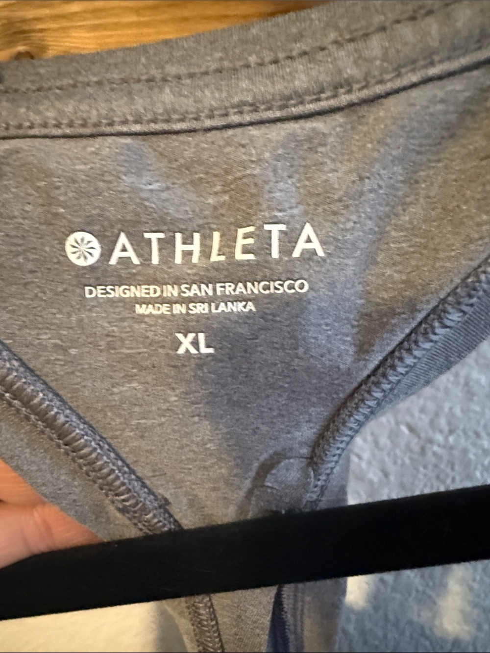 Athleta Gray Racerback Performance Tank - Picture 3 of 4